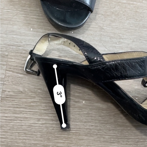 Black Michael Kors Heels (size 7.5) - Picture 6 of 8